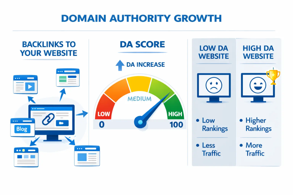Improved Website Authority